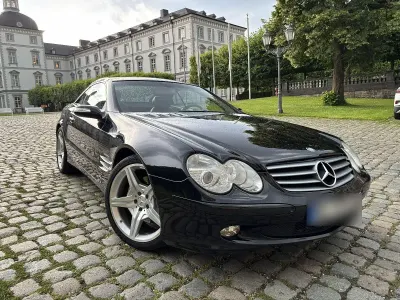 Gebraucht Mercedes SL500 306 PS (225 kW) 2004 Schwarz Cabrio