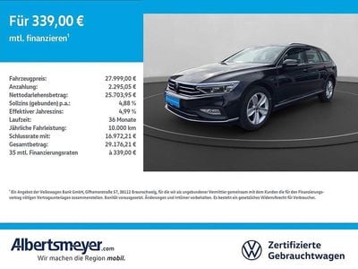 Usata VW Passat Elegance 280 CV (205 kW) 2022 Nero Station wagon