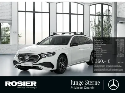 Brugt Mercedes E300 Premium 204 HK (150 kW) 2025 Hvid Sedan