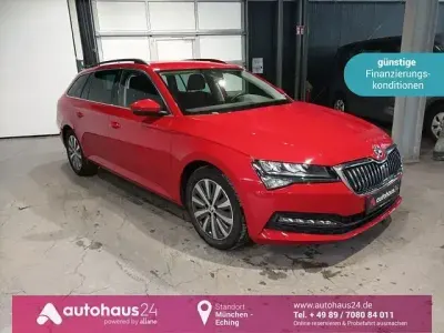 Brugt Skoda Superb Ambition 200 HK (147 kW) 2022 Rød Stationcar