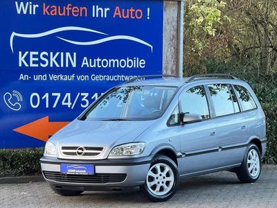 Gebraucht Opel Zafira Njoy 125 PS (91 kW) 2004 Silber Van / Kleinbus
