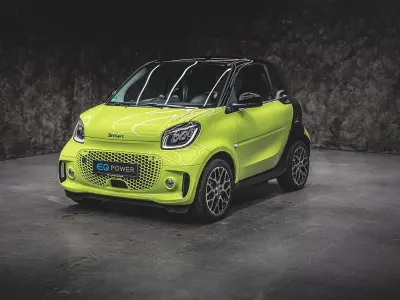 Używany Smart ForTwo Electric Drive Prime Exclusive 60 kW (82 KM) 2024 Zielony Coupe