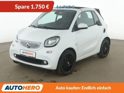 Gebraucht Smart ForTwo Cabrio Basis 90 PS (66 kW) 2019 Weiß Cabrio