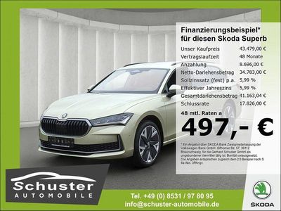Gebraucht Skoda Superb Selection 150 PS (110 kW) 2024 Beige Kombi