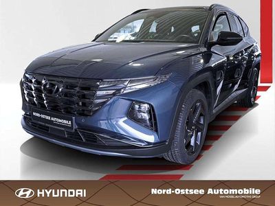 Gebraucht Hyundai Tucson Blackline 179 PS (131 kW) 2023 Teal blue / met SUV