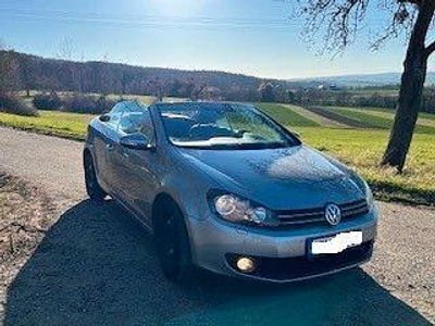 Gebraucht VW Golf Cabriolet 105 PS (77 kW) 2012 Silber Cabrio
