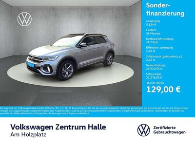 Pyritsilber metallic Gebraucht 2025 VW T-Roc R-line SUV | 29.870 € (Guter Preis)