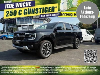 Nouă Ford Ranger Platinum 241 CP (177 kW) 2026 Negru Pickup