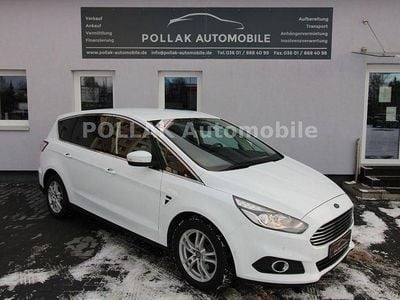 Gebraucht Ford S-MAX Titanium 211 PS (155 kW) 2017 Weiß Van / Kleinbus