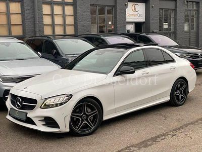 Gebraucht Mercedes C220 AMG line 194 PS (142 kW) 2020 Weiß Limousine