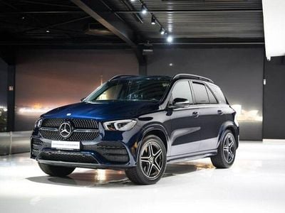 Second-hand Mercedes GLE400 AMG line 330 CP (242 kW) 2022 Albastru SUV