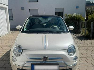 Usata Fiat 500 Lounge 69 CV (50 kW) 2009 Bianco Cabrio
