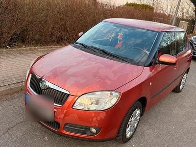 Gebraucht Skoda Fabia 60 PS (44 kW) 2008 Orange Limousine