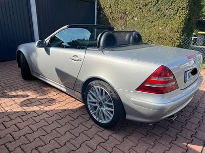 Gebraucht Mercedes SLK200 163 PS (119 kW) 2001 Silber Cabrio