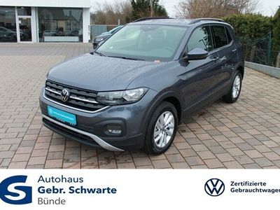 gebraucht VW T-Cross - 1.0 TSI DSG Life Klimaauto+App-Connect+Sitzhzg