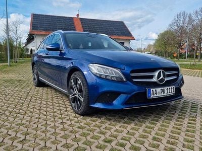 Usata Mercedes C300e 306 CV (225 kW) 2020 Blu Berlina