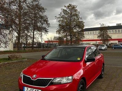 Gebraucht Skoda Rapid Style 90 PS (66 kW) 2014 Rot Kleinwagen