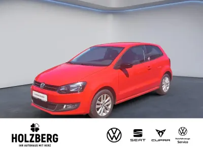 Gebraucht VW Polo Style 86 PS (63 kW) 2011 Rot Kleinwagen