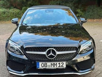 Schwarz Gebraucht 2018 Mercedes C200 Cabrio | 27.900 € (Fairer Preis)