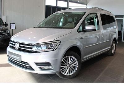 Second-hand VW Caddy Maxi Highline 125 CP (91 kW) 2017 Argintiu Monovolum
