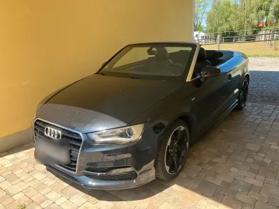 Gebraucht Audi A3 Cabriolet S-Line 140 PS (102 kW) 2014 Schwarz Cabrio