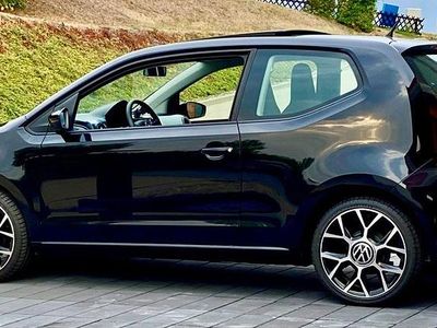 Gebraucht VW up! move up! 60 PS (44 kW) 2017 Schwarz Kleinwagen