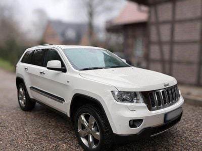 Gebraucht Jeep Grand Cherokee Overland 241 PS (177 kW) 2012 Weiß SUV