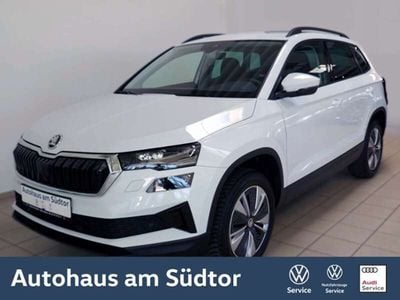 Gebraucht Skoda Karoq Ambition 150 PS (110 kW) 2023 Moonweiss metallic SUV