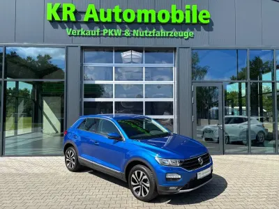 Gebraucht VW T-Roc Active 150 PS (110 kW) 2021 Blau SUV