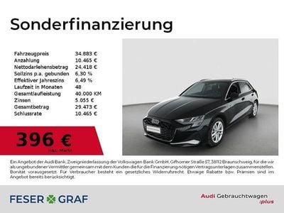 Gebraucht Audi A3 Ambiente 116 PS (85 kW) 2025 Mythosschwarz metallic Limousine