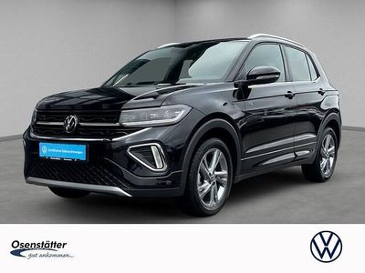 Gebraucht VW T-Cross R-line 116 PS (85 kW) 2025 Deep black perleffekt (metallic) SUV