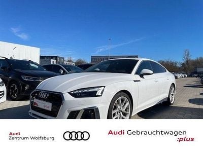 Gebraucht Audi A5 Sportback S-Line 265 PS (194 kW) 2023 Ibisweiß Kleinwagen