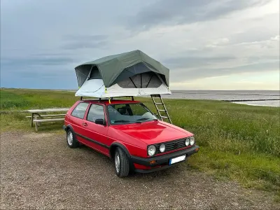 Gebraucht VW Golf II 75 PS (55 kW) 1989 Rot Kleinwagen
