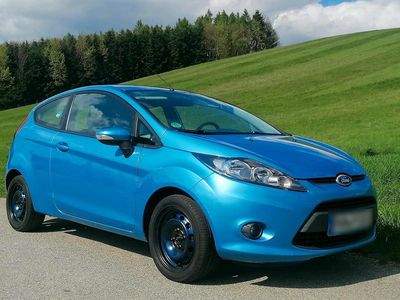 Second-hand Ford Fiesta 82 CP (60 kW) 2009 Albastru Hatchback