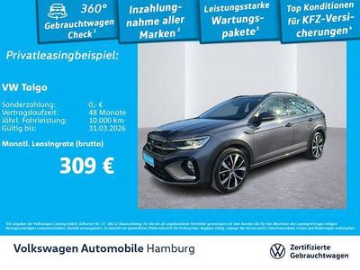 Gebraucht VW Taigo R-line 150 PS (110 kW) 2022 Grau SUV