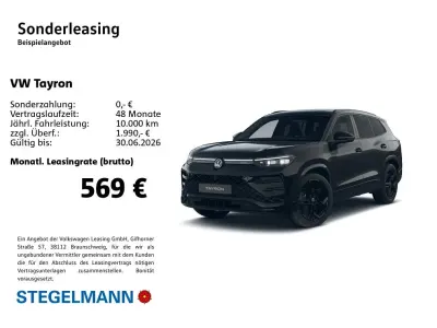 Neu VW Tayron R-line 193 PS (141 kW) 2026 Schwarz SUV