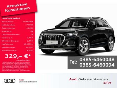 Gebraucht Audi Q3 Advanced Plus 150 PS (110 kW) 2025 Mythosschwarz metallic SUV