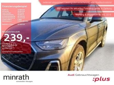 Gebraucht Audi Q5 S-Line 204 PS (150 kW) 2024 Grau SUV