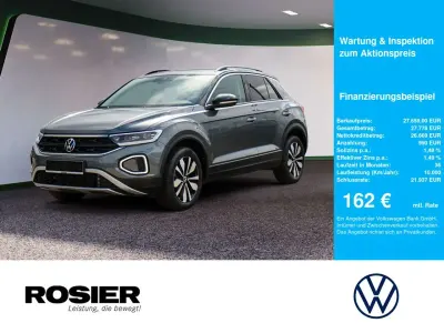 Gebraucht VW T-Roc Goal 150 PS (110 kW) 2025 Grau / indiumgrau SUV