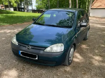 Gebraucht Opel Corsa 58 PS (42 kW) 2001 Grün Kleinwagen