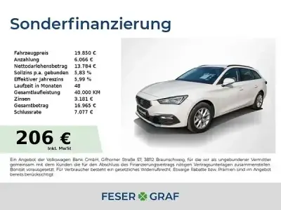 Gebraucht Seat Leon 150 PS (110 kW) 2022 Weiss Kombi