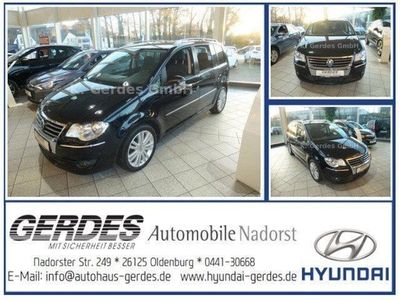 Gebraucht VW Touran Highline 140 PS (102 kW) 2009 Schwarz metallic Van / Kleinbus