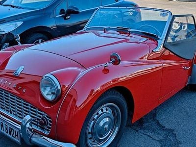 Usata Triumph TR3 101 CV (74 kW) 1962 Rosso Cabrio