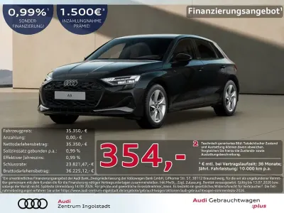 Gebraucht Audi A3 Advanced 204 PS (150 kW) 2025 Mythosschwarz metallic Limousine