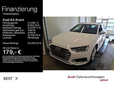 Gebraucht Audi A4 Advanced Plus 204 PS (150 kW) 2023 Ibisweiß Kombi