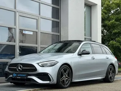 Gebraucht Mercedes C220 AMG 200 PS (147 kW) 2023 Silber Limousine