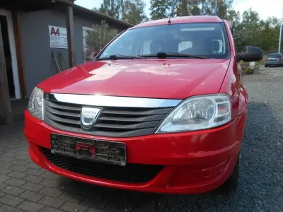 Gebraucht Dacia Logan MCV Ambiance 75 PS (55 kW) 2010 Rot Kombi