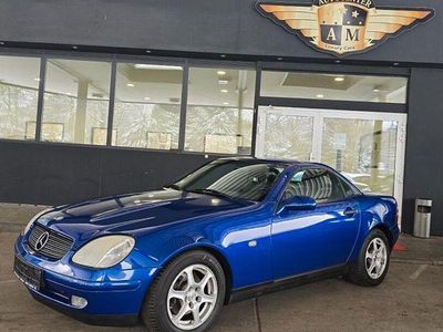 Gebraucht Mercedes SLK200 136 PS (100 kW) 2000 Blau Cabrio