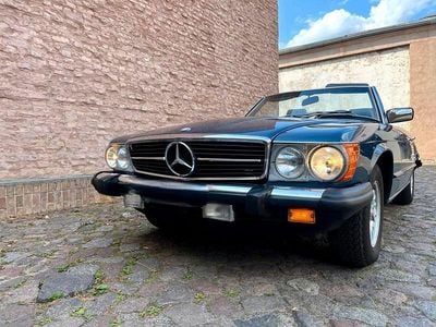 Usata Mercedes SL380 158 CV (116 kW) 1982 Blu Cabrio