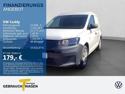 Gebraucht VW Caddy 114 PS (83 kW) 2022 Weiß Van / Kleinbus